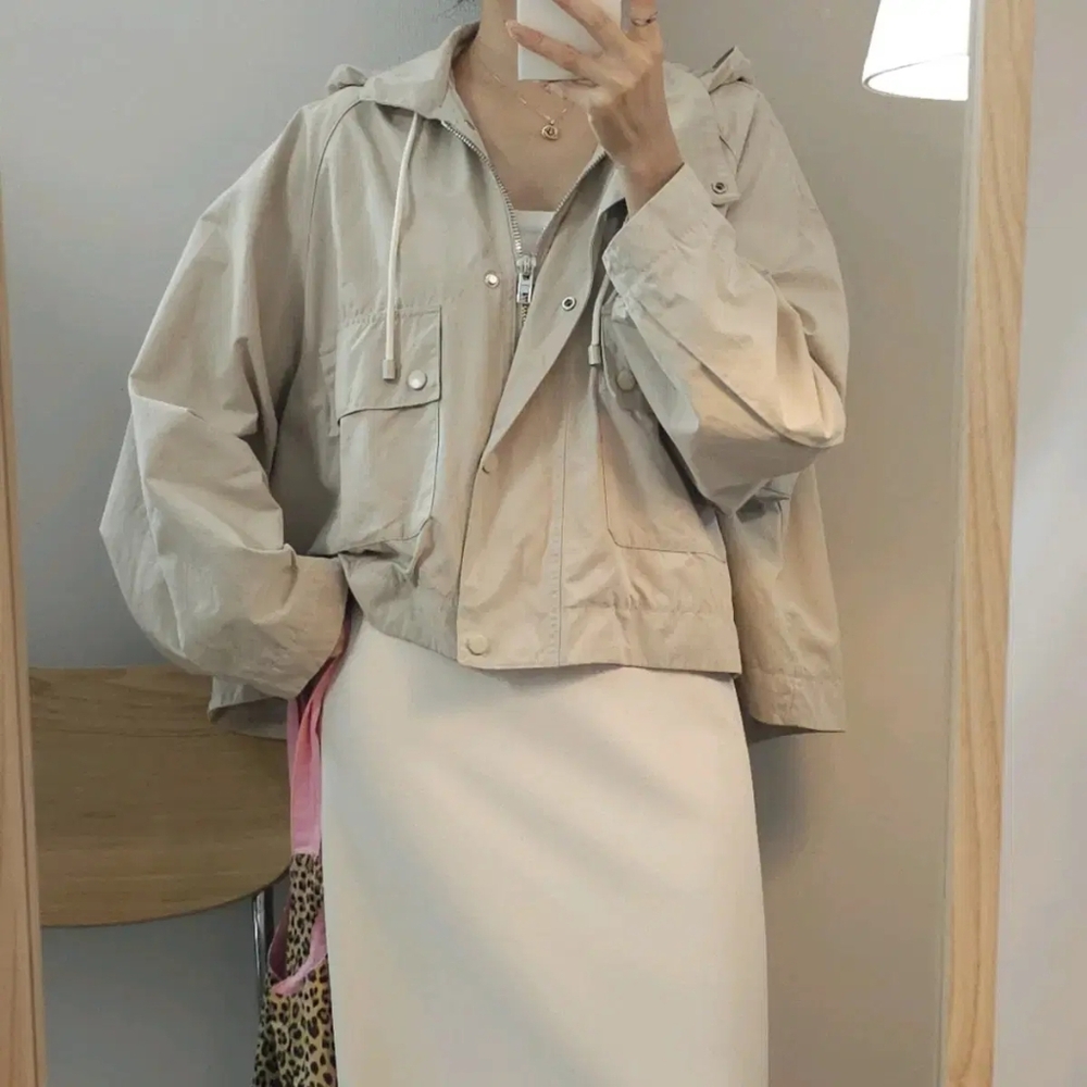 ZARA Short Rain Jacket